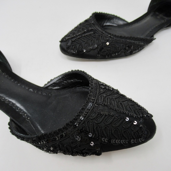 black satin flats womens shoes
